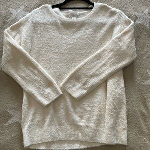 Barefoot Dreams Cream Crew Neck Sweater